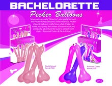 Adult Party Supplies Pecker Balloons – 6 Assorted 12" Adult Party Balloons