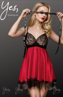 Babydolls YesX YX832 Babydoll & Blindfold