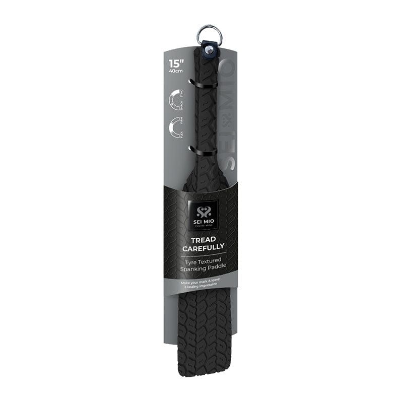 BONDAGE, FETISH & KINK SEI MIO Tyre 15" Paddle Black