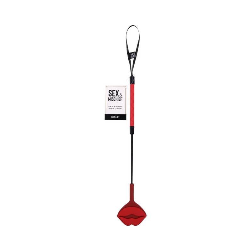 BONDAGE, FETISH & KINK SS S&M Ex's & Oh's Kiss Crop