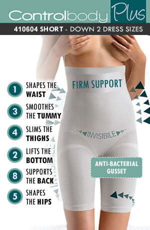 Briefs & Thongs Control Body 410604 High Waist Long Shaping Shorts Skin