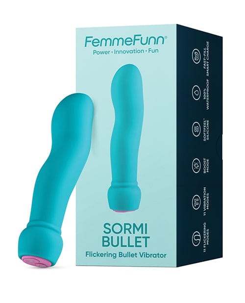 Bullets, Eggs, Rings Femme Funn Sormi Fingerlike Bullet - Turquoise