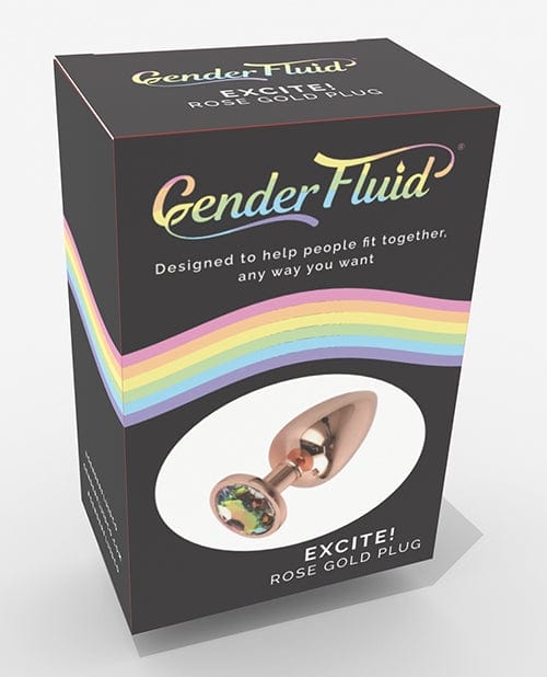 Butt Plugs Gender Fluid Excite! Plug - Rose Gold