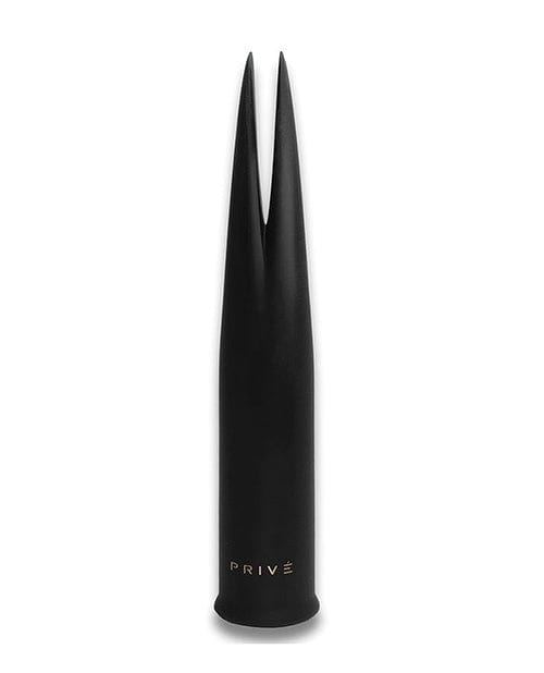 Clit Ticklers PRIVE Melodi Double-Tongue Vibrator - Black