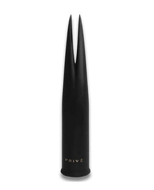 Clit Ticklers PRIVE Melodi Double-Tongue Vibrator - Black