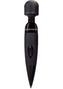 Clitoral Toys Bodywand Midnight Plug-In Wand Massager - Black