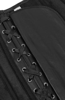 Corsets YesX YX888 Stunning Black Corset Up to 4XL