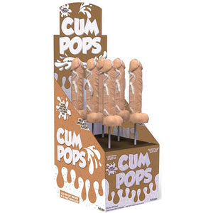 Edibles - Candy Cum Cock Pops Milk Choc Flavored Dp/6