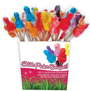 Edibles - Candy Pecker Candy Bouquet (12 bundles/DP)