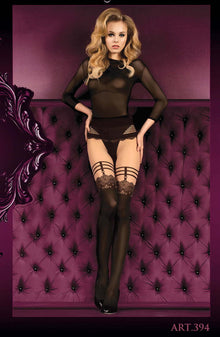 Hosiery Ballerina 394 Tights Skin / Nero (Black)