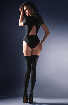 Hosiery Gabriella Calze Alva Hold Ups Black