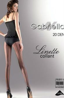 Hosiery Gabriella Classic Linette Tights Black