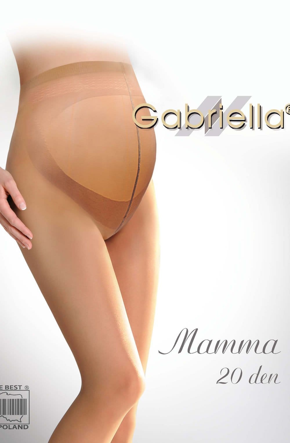 Hosiery Gabriella Classic Mamma 20 Tights Beige
