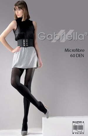 Hosiery Gabriella Classic Microfibre 60 Tights Black