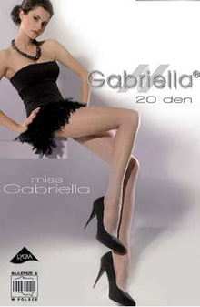 Hosiery Gabriella Classic Miss Gabriella 20 Tights Beige