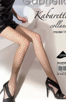 Hosiery Gabriella Kabaretta Collant 153-231 Tights Black
