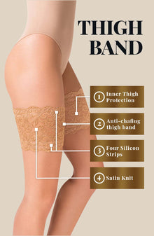 Hosiery Gabriella Lace Thigh Band 509 Beige