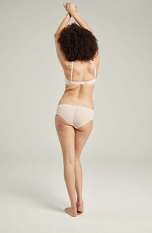 Lingerie Sets The Sheer Deco Lift Balcony Bra Blush Pink Up to GG Cup