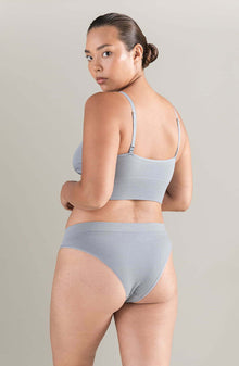 Lingerie Sets The TENCEL(TM) Seamless Bralette Storm Grey