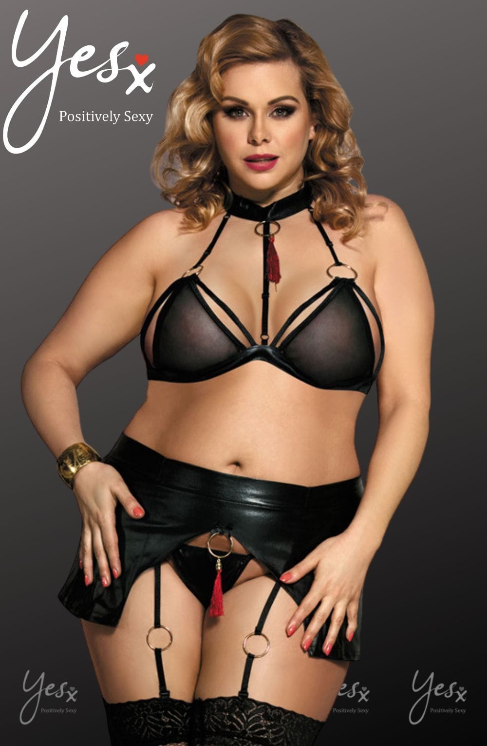 Lingerie Sets YesX YX823Q Bra Set Black