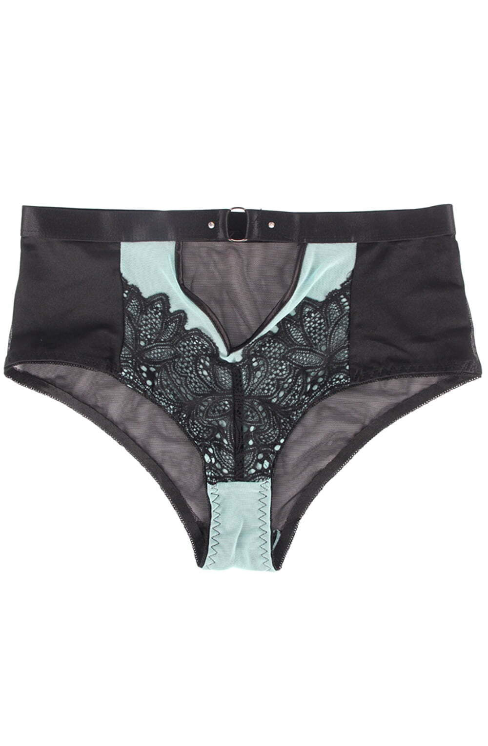 Lingerie Sets YesX YX830 Underwired Bra & Brief Set – Blue/Black