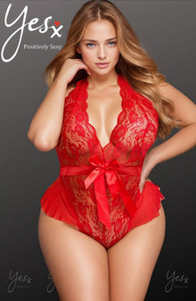 Lingerie Sets YesX YX856Q Hot Red Teddy