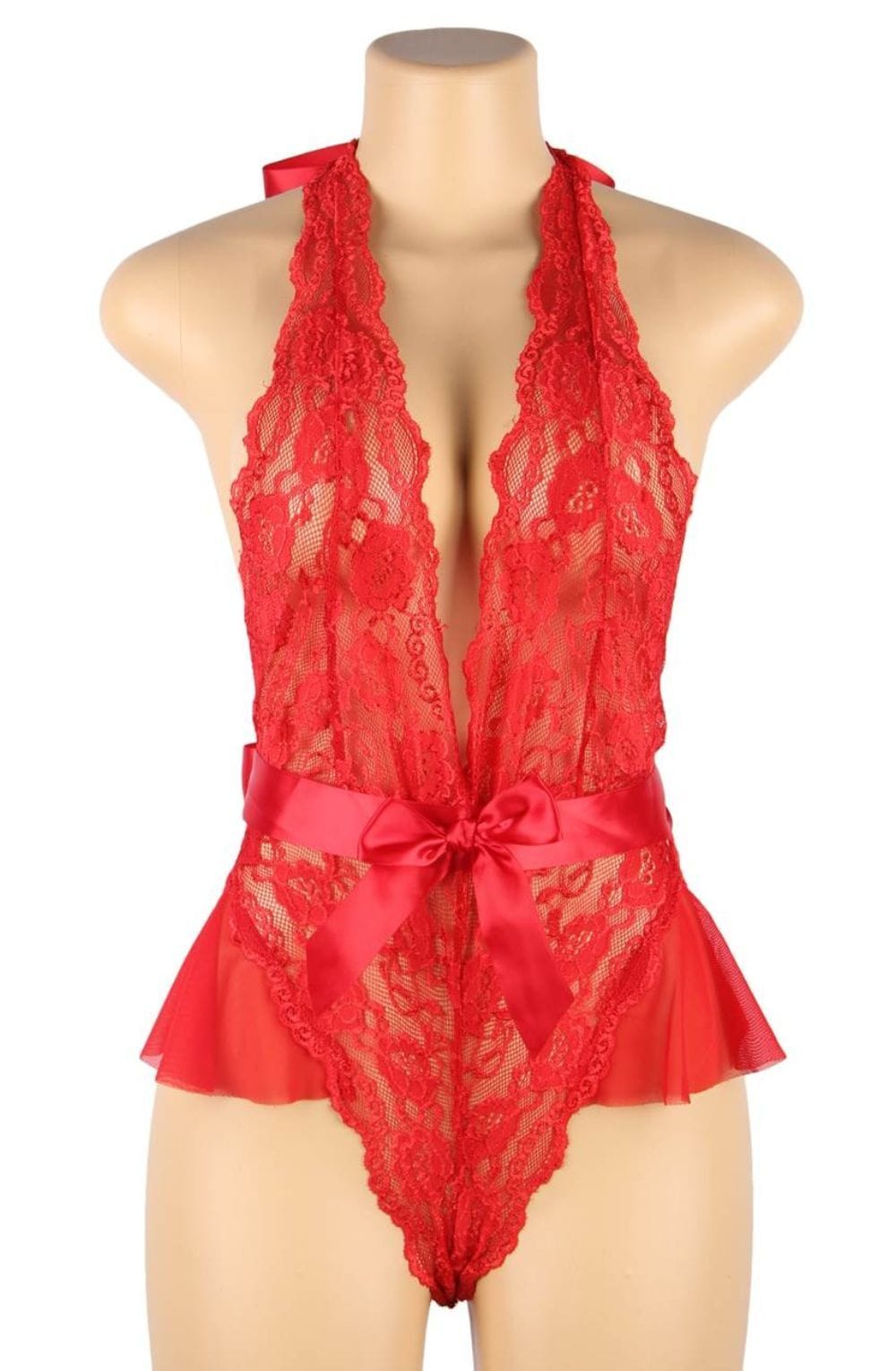 Lingerie Sets YesX YX856Q Hot Red Teddy