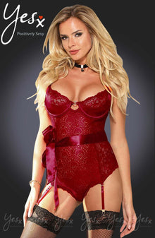 Lingerie Sets YesX YX951 Red Body