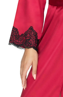 Nightwear Irall Juniper Burgundy Dressing Gown