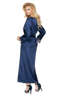 Nightwear Irall Yoko Dressing Gown Navy Blue