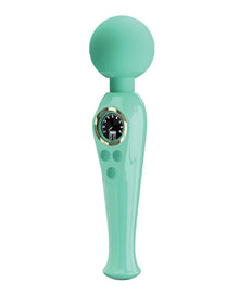 Rechargable Pretty Love Skylar LED Rechargeable Wand – Turquoise