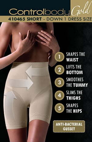Shapewear Control Body 410465 Shaping Short Skin
