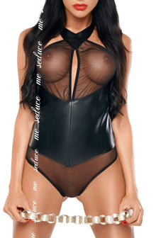 Wet Look Imane Black