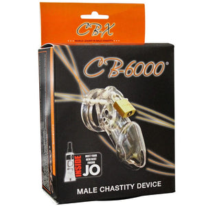 Men - Chastity and Cages CB-6000 Clear Male Chastity