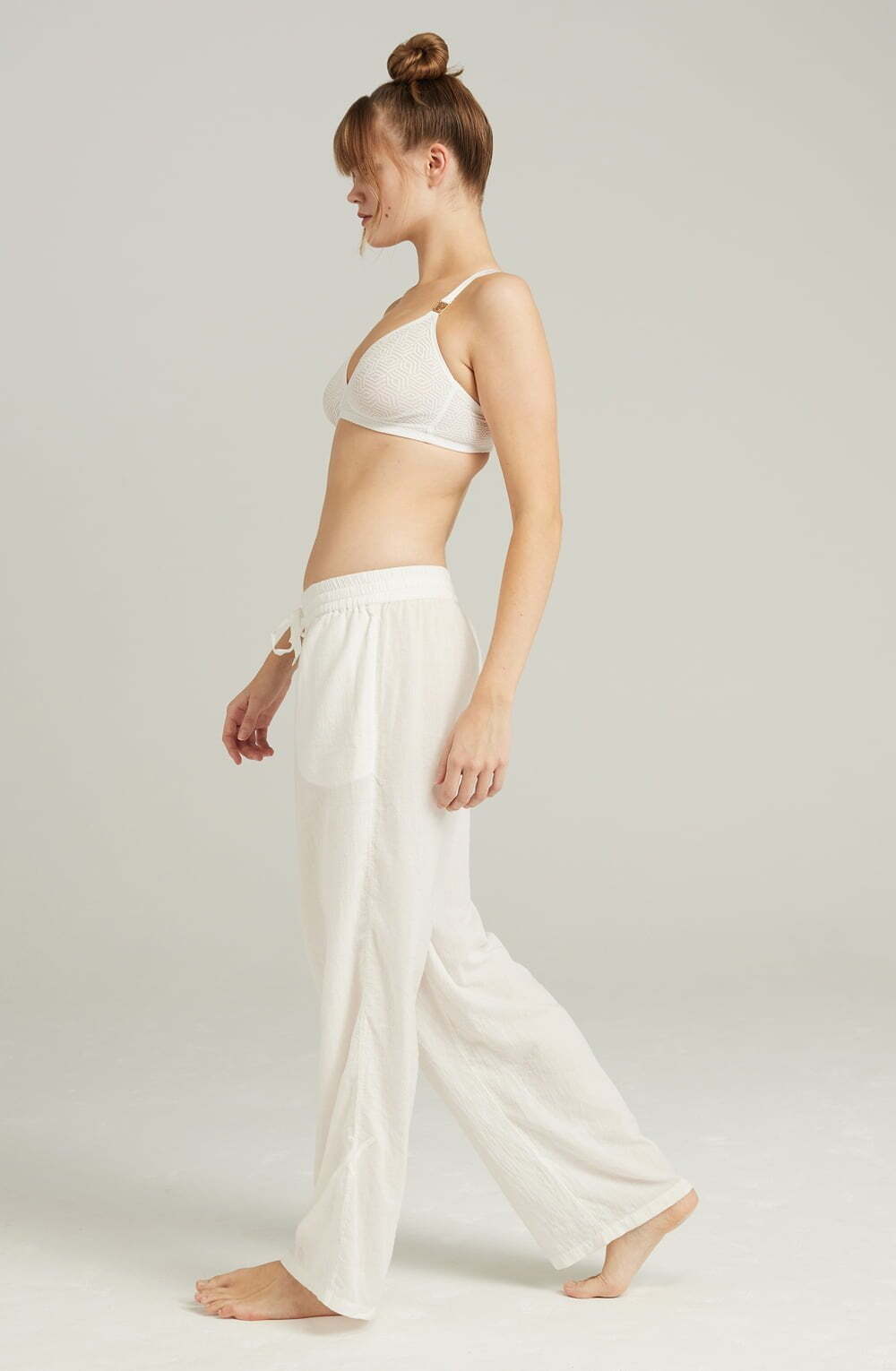The Classic Trouser Organic Cotton White