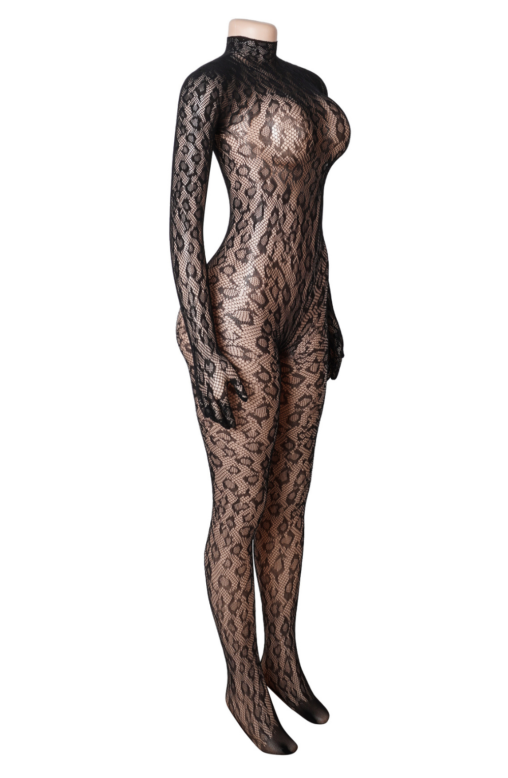 YesX YX749 Body Stocking Black