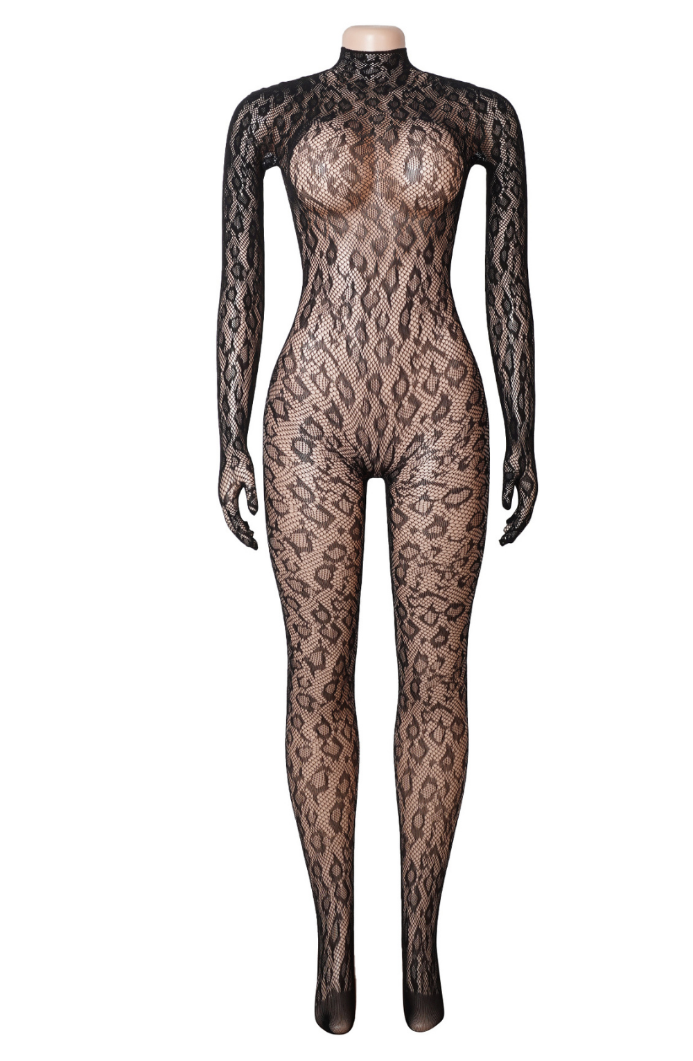YesX YX749 Body Stocking Black