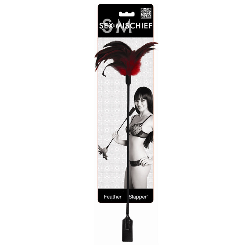SS S&M Feather Slapper Tickler Crop
