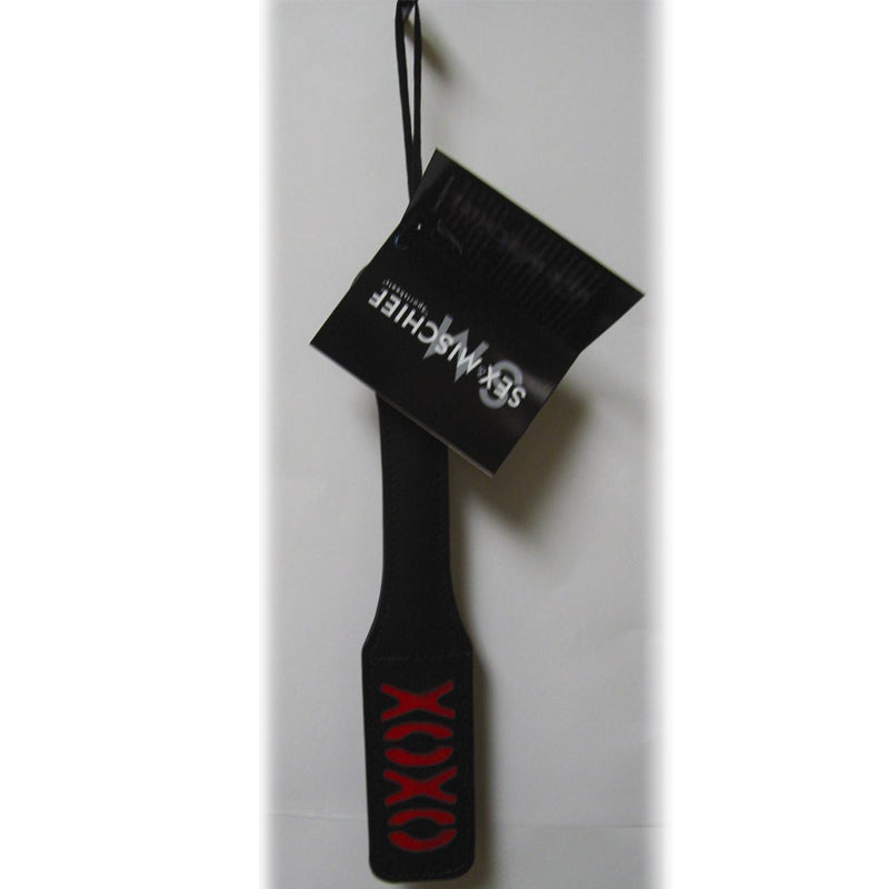 SS S&M XOXO Paddle Black