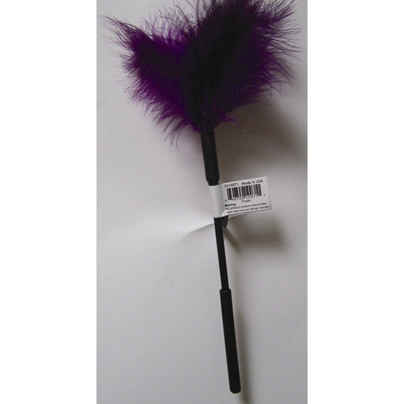 SS S&M Feather Tickler Purple