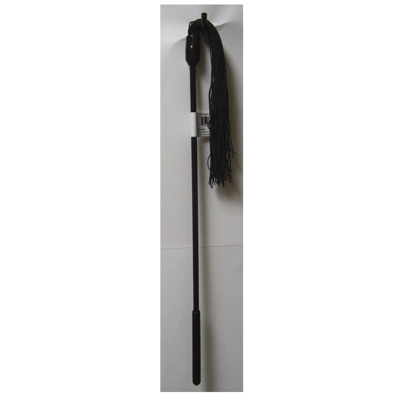 SS S&M Rubber Tickler Black