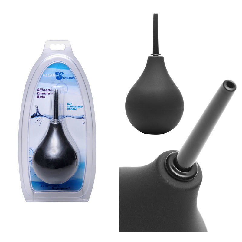 CleanStream 225ml. Enema Bulb (Black)