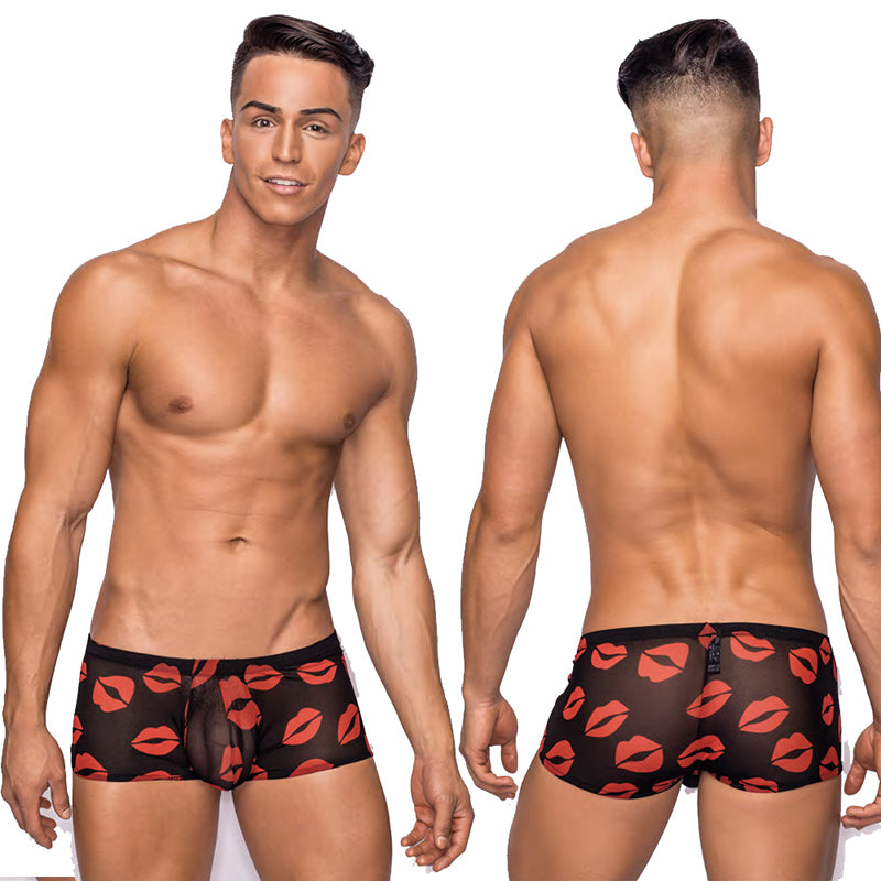 MP Kiss Me Mini Short Sheer Lips Lrg