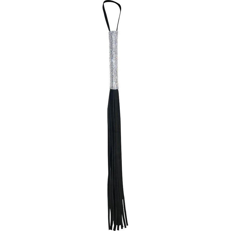 SS S&M Sparkle Flogger Black