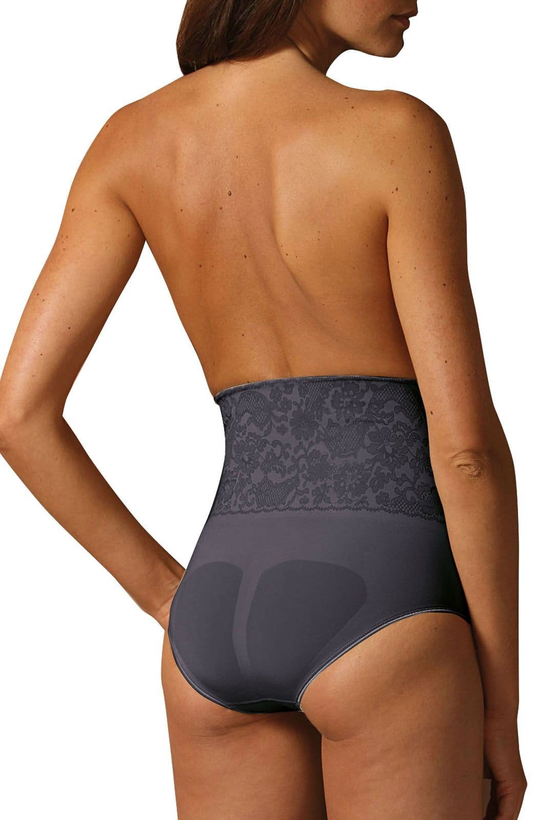 Briefs & Thongs Control Body 311572 Shaping Brief With Screen Print Lace Nero