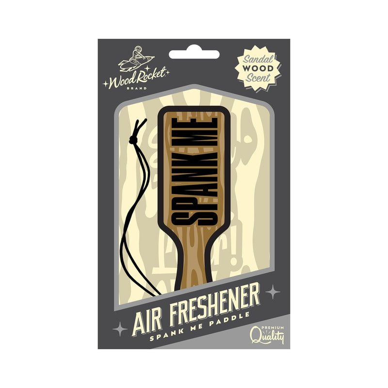 Wood Rocket Air Freshener Spank Me Paddl