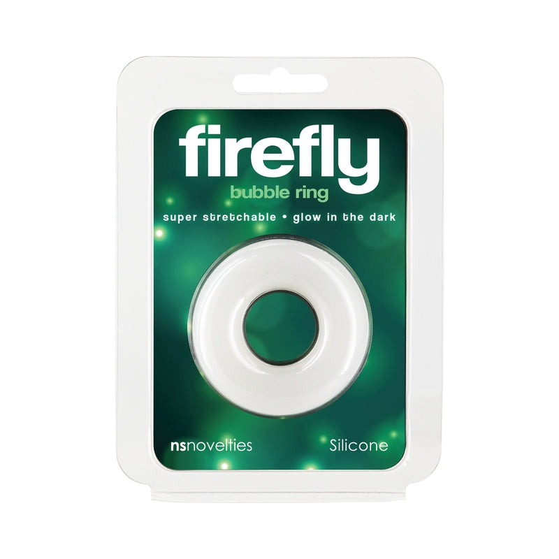 Firefly Bubble Ring Medium White