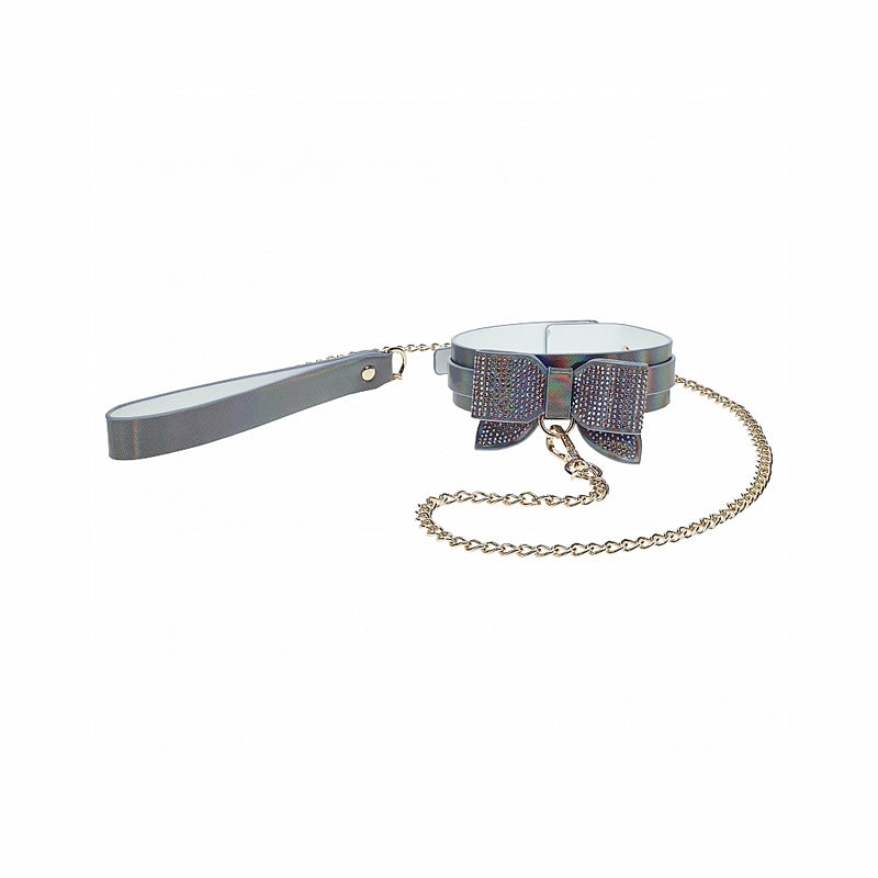 Ouch! Paris Collection Collar w/Leash Bk