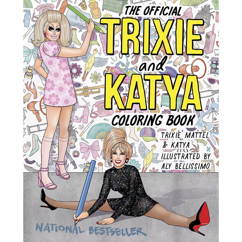 The Official Trixie & Katya ColoringBook
