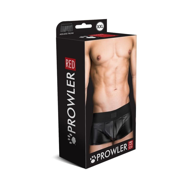 Prowler RED Wetlook Ass-lessTrunk Bk 2XL